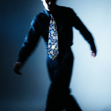 CORBATA JINETE AZUL