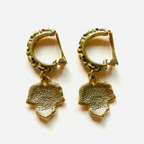 DELFA BROWN EARRINGS