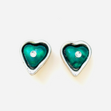 PENDIENTES KALINGER TEMA VERDE (Pieza única)