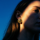 PENDIENTES BALOO NEGRO S (Pieza única)