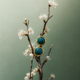 PENDIENTES AZIMA II VERDE