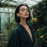 PENDIENTES AZIMA II VERDE