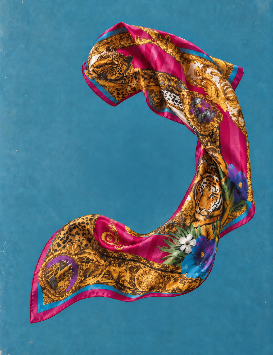 PAÑUELO DEFNE ROSA