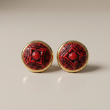 BOUCLES D'OREILLES DALIA ROUGE II