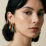 SILA GREEN EARRINGS