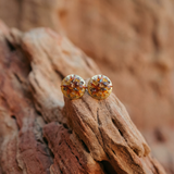 PENDIENTES KALINGER MAO MARRÓN
