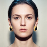 PENDIENTES NINA RICCI STAR NEGRO (Pieza única)