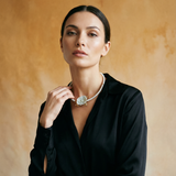 LIA BEIGE NECKLACE