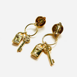 PENDIENTES GIVENCHY KEYS (Pieza única)