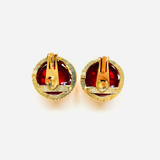 PENDIENTES EMELLE LES BERNARD VO ROJO (Pieza única)