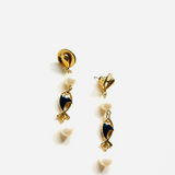 PENDIENTES RYBA D'ORLAN AZUL