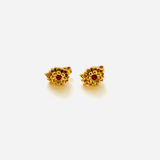 PENDIENTES IXIA D'ORLAN ROJO