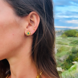 PENDIENTES FRESIA D'ORLAN VERDE