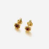 PENDIENTES FRESIA D'ORLAN ROJO