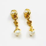 BOUCLES D'OREILLES DORA PERLE
