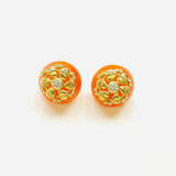 BOUCLES D'OREILLES CASEY ORANGE