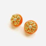 BOUCLES D'OREILLES CASEY ORANGE