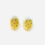 BOUCLES D'OREILLES IZARO BLANC