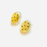 BOUCLES D'OREILLES IZARO BLANC