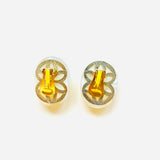 BOUCLES D'OREILLES IZARO BLANC