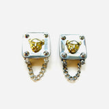 BOUCLES D'OREILLES NALA II ARGENTÉES