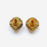 BOUCLES D'OREILLES NEFER BLEUES