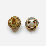 BOUCLES D'OREILLES NEFER ROUGE