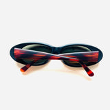 VINTAGE GLASSES 02 BLACK