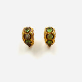 BOUCLES D'OREILLES TEIDE VERTES
