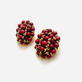 PENDIENTES FADILA ROJO (Pieza única)