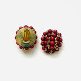 PENDIENTES FADILA ROJO (Pieza única)