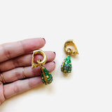 SILA GREEN EARRINGS