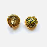 AZIMA II YELLOW EARRINGS