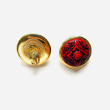 BOUCLES D'OREILLES DALIA ROUGE II