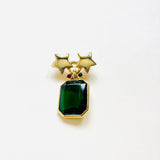 BROCHE AKRA VERT