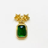 BROCHE AKRA VERT