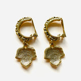 BOUCLES D'OREILLES DELFA DORÉES