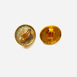GOLD BLOUNT EARRINGS