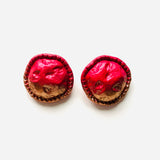 PENDIENTES AURE ROJO