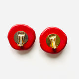 PENDIENTES AURE ROJO